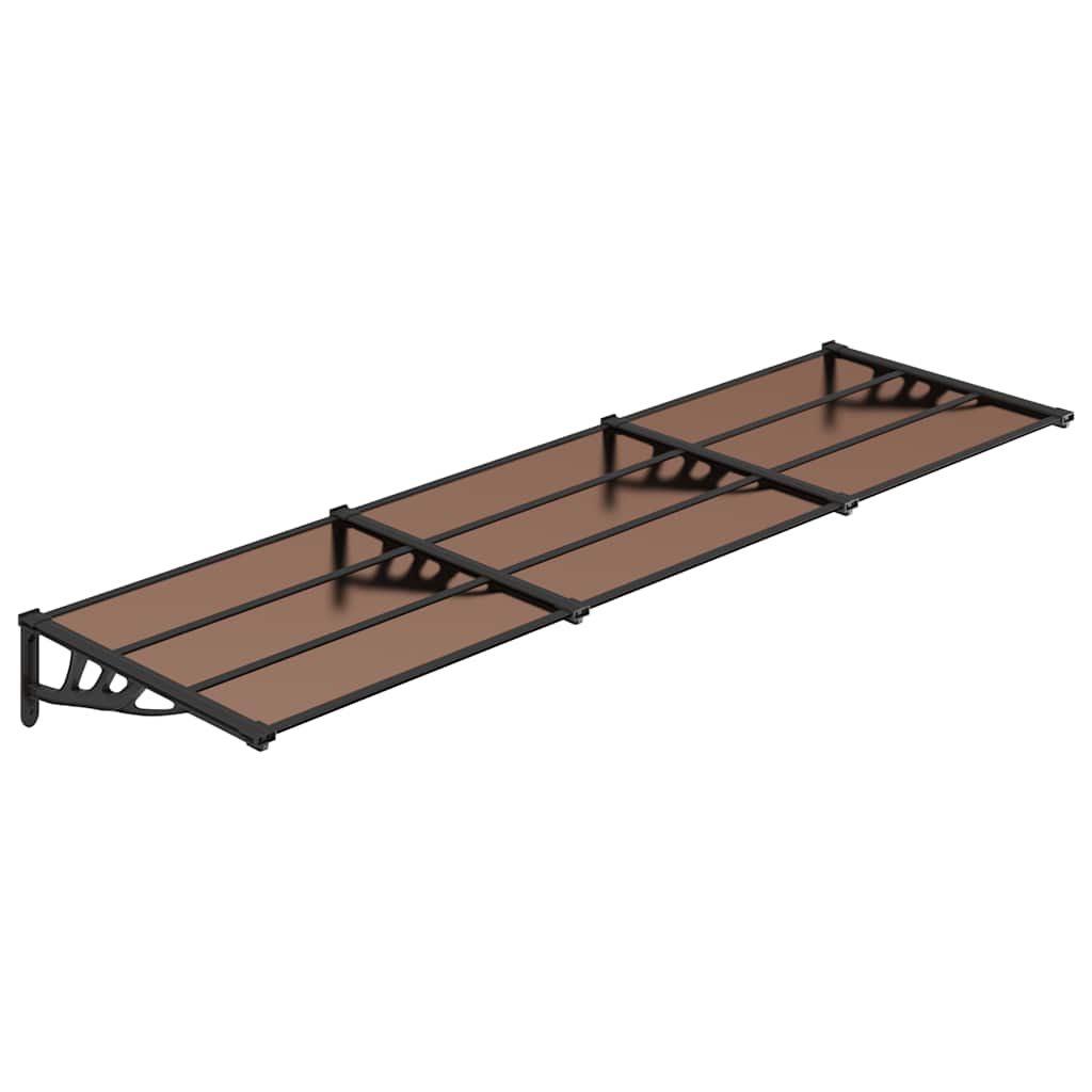 8720845720674_a_en_hd_1 vidaXL Door Canopy Black 297.5x90 cm Polycarbonate - Image 2