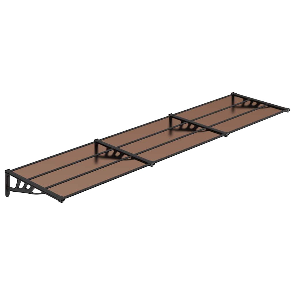 8720845720681_a_en_hd_1 vidaXL Door Canopy Black 358.5x90 cm Polycarbonate - Image 2