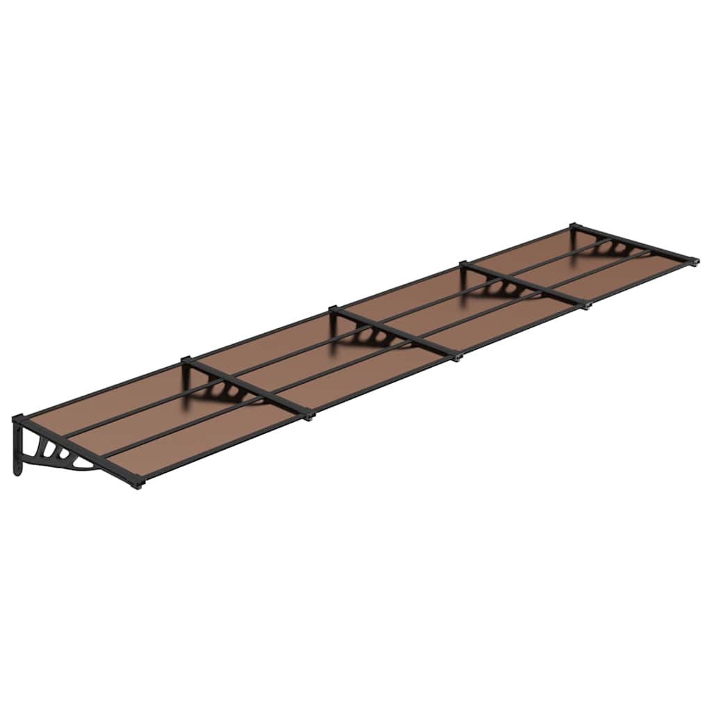8720845720698_a_en_hd_1 vidaXL Door Canopy Black 396x90 cm Polycarbonate - Image 2