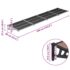 vidaXL Door Canopy Black 396x90 cm Polycarbonate - Image 6
