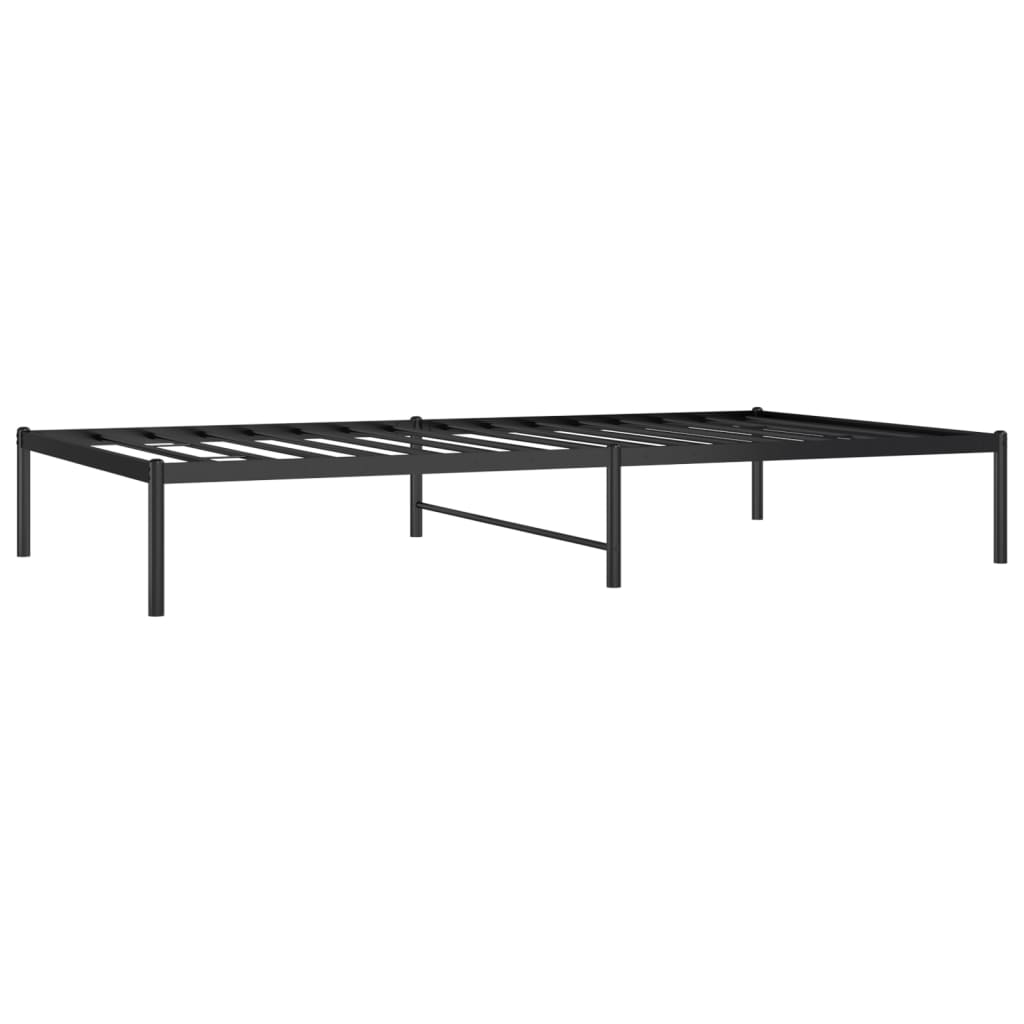 8720845720841_g_en_hd_1 vidaXL Metal Bed Frame without Mattress Black 107x203 cm King Single - Image 3