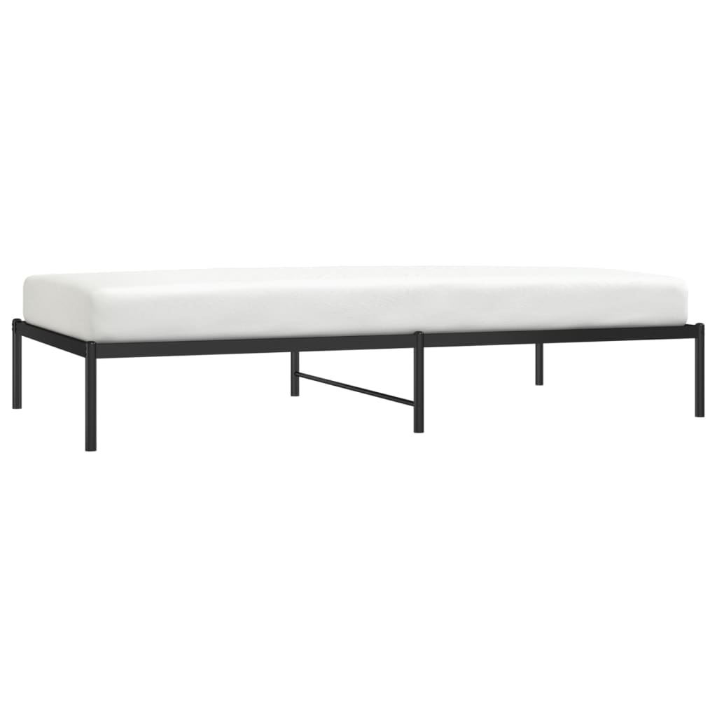 8720845720841_g_en_hd_2 vidaXL Metal Bed Frame without Mattress Black 107x203 cm King Single - Image 4