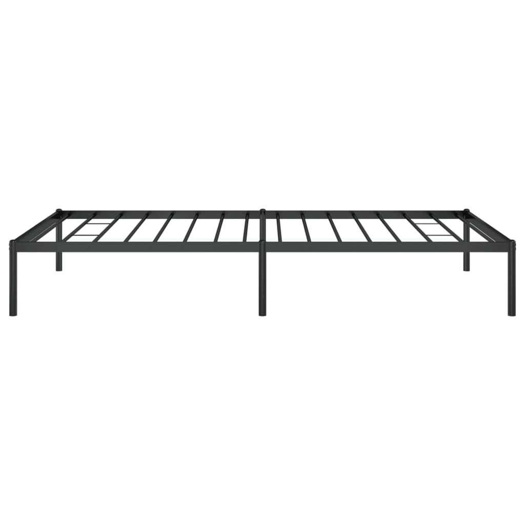 8720845720841_g_en_hd_4 vidaXL Metal Bed Frame without Mattress Black 107x203 cm King Single - Image 6