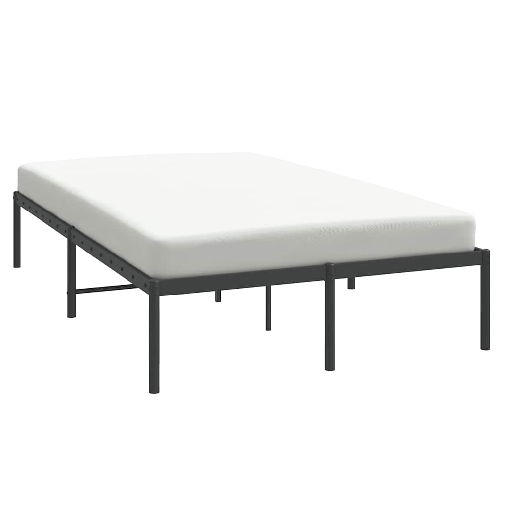 8720845720872_g_en_hd_3 vidaXL Metal Bed Frame without Mattress Black 135x190 cm - Image 5