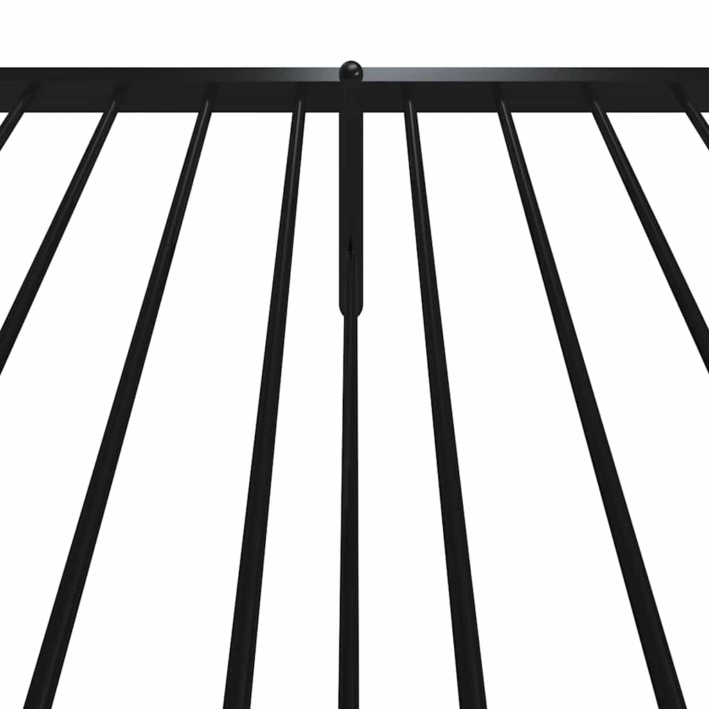 8720845721169_g_en_hd_6 vidaXL Metal Bed Frame without Mattress with Footboard Black 90x190 cm - Image 8