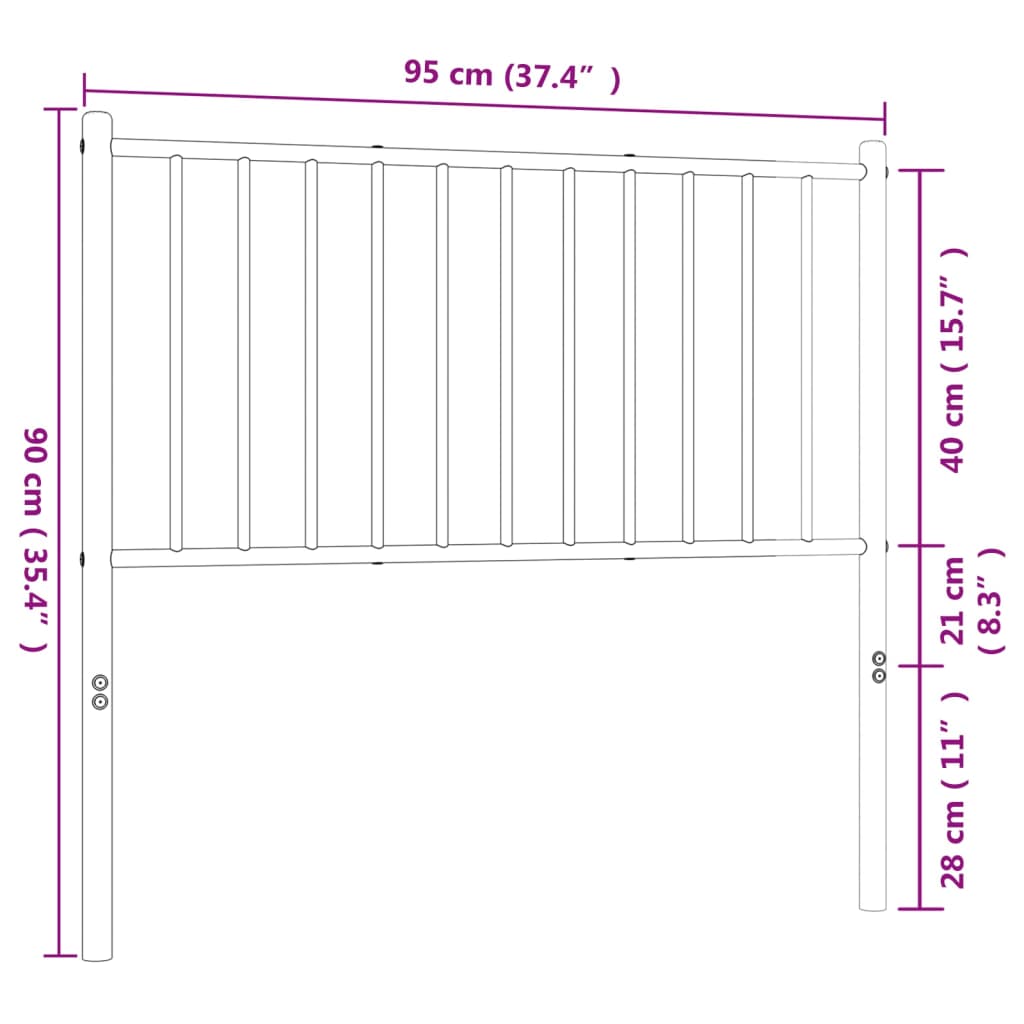 8720845721343_g_en_hd_5 vidaXL Metal Headboard Black 90 cm - Image 7
