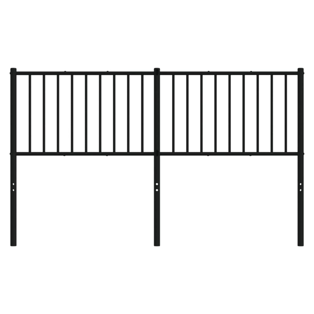 8720845721404_g_en_hd_1 vidaXL Metal Headboard Black 152 cm Queen - Image 3