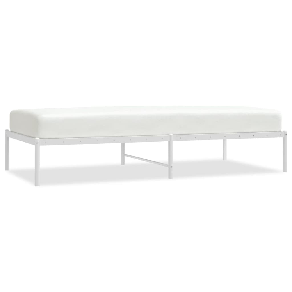 8720845721473_a_en_hd_1 vidaXL Metal Bed Frame without Mattress White 90x190 cm - Image 2