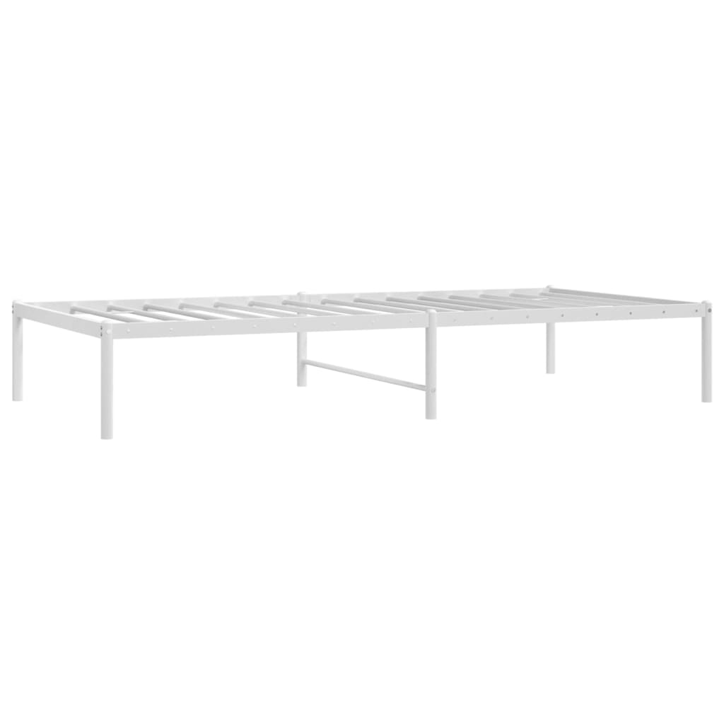8720845721473_g_en_hd_1 vidaXL Metal Bed Frame without Mattress White 90x190 cm - Image 3