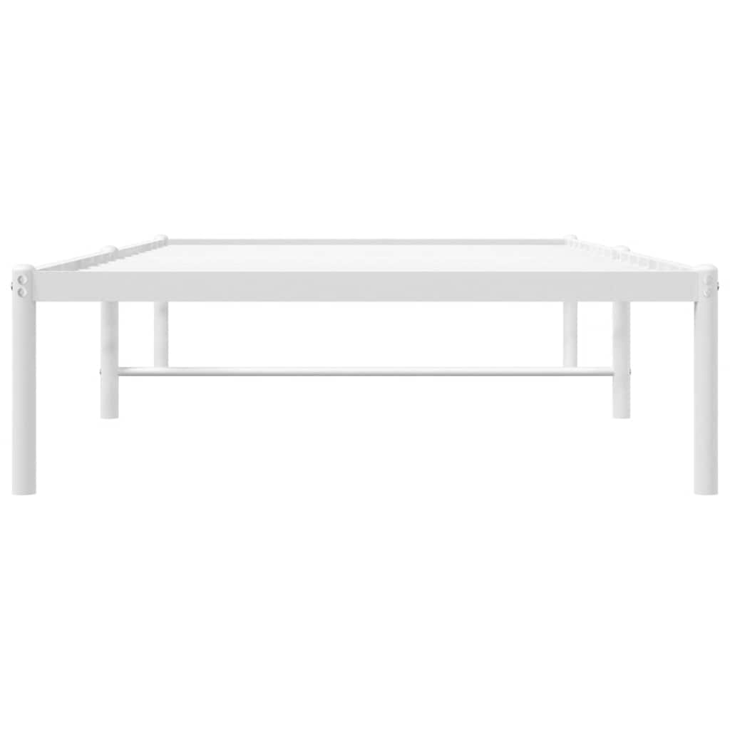 8720845721473_g_en_hd_3 vidaXL Metal Bed Frame without Mattress White 90x190 cm - Image 5