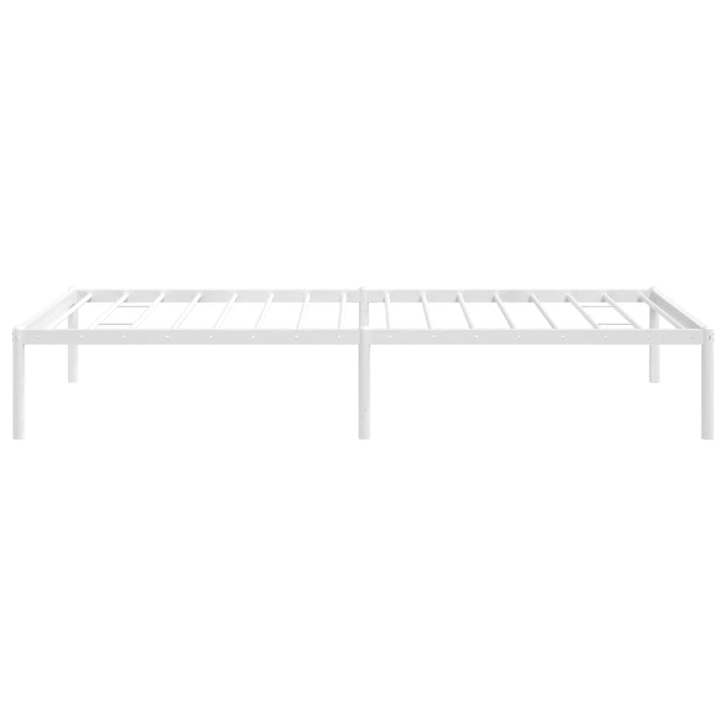 8720845721473_g_en_hd_4 vidaXL Metal Bed Frame without Mattress White 90x190 cm - Image 6