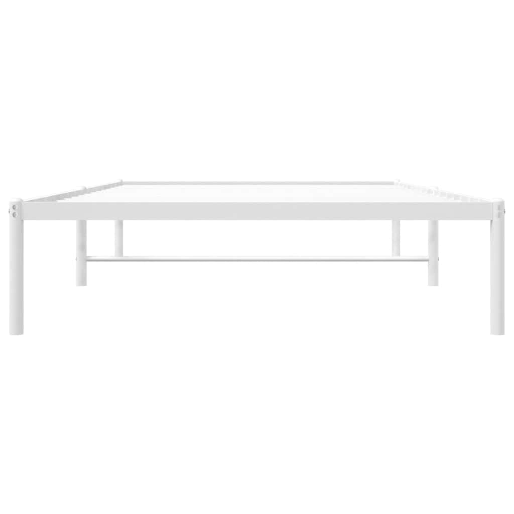 8720845721510_g_en_hd_3 vidaXL Metal Bed Frame without Mattress White 107x203 cm King Single - Image 5