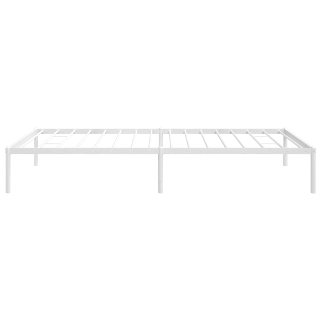 8720845721510_g_en_hd_4 vidaXL Metal Bed Frame without Mattress White 107x203 cm King Single - Image 6