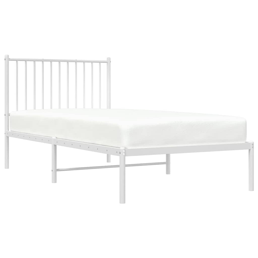 8720845721657_g_en_hd_2 vidaXL Metal Bed Frame without Mattress with Headboard White 90x190 cm - Image 4