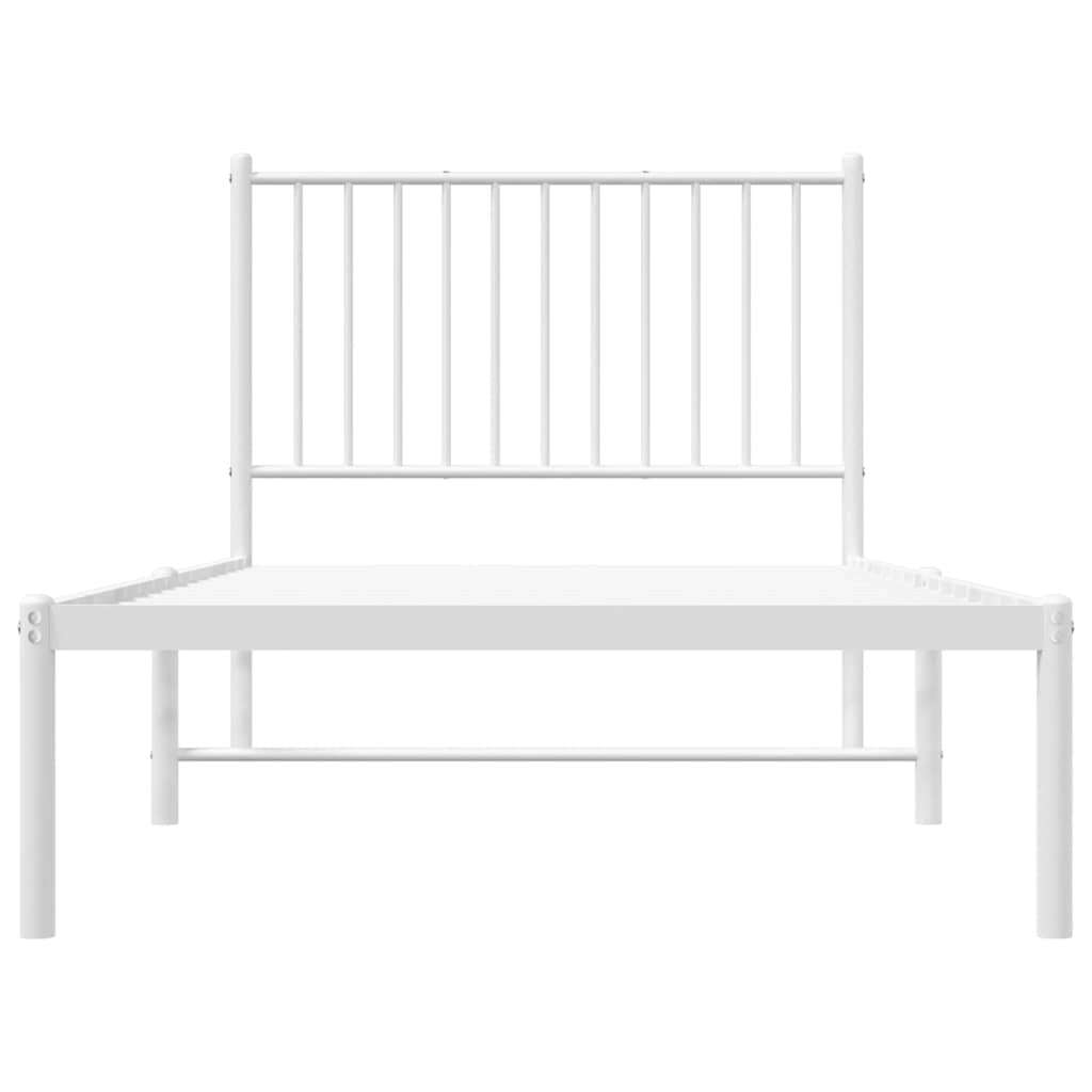 8720845721657_g_en_hd_3 vidaXL Metal Bed Frame without Mattress with Headboard White 90x190 cm - Image 5