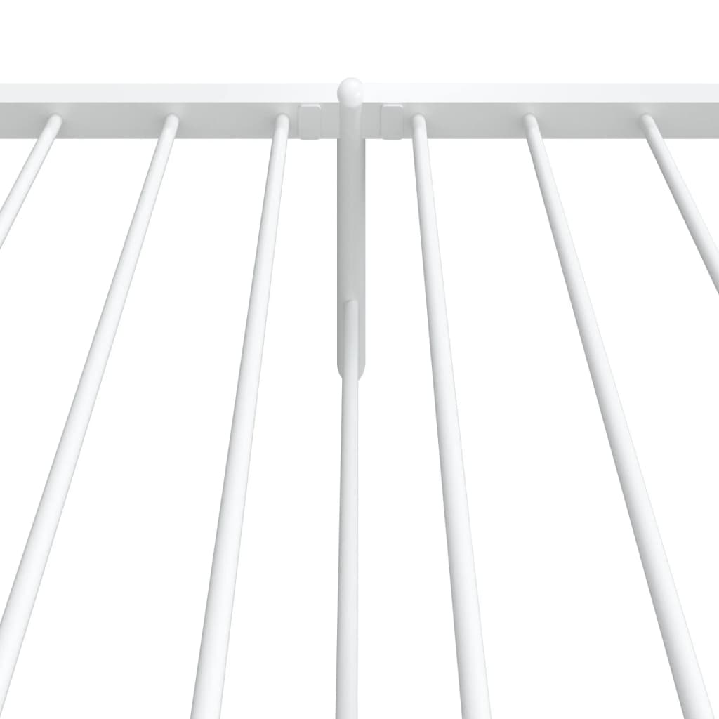 8720845721879_g_en_hd_6 vidaXL Metal Bed Frame without Mattress with Footboard White 107x203 cm King Single - Image 8