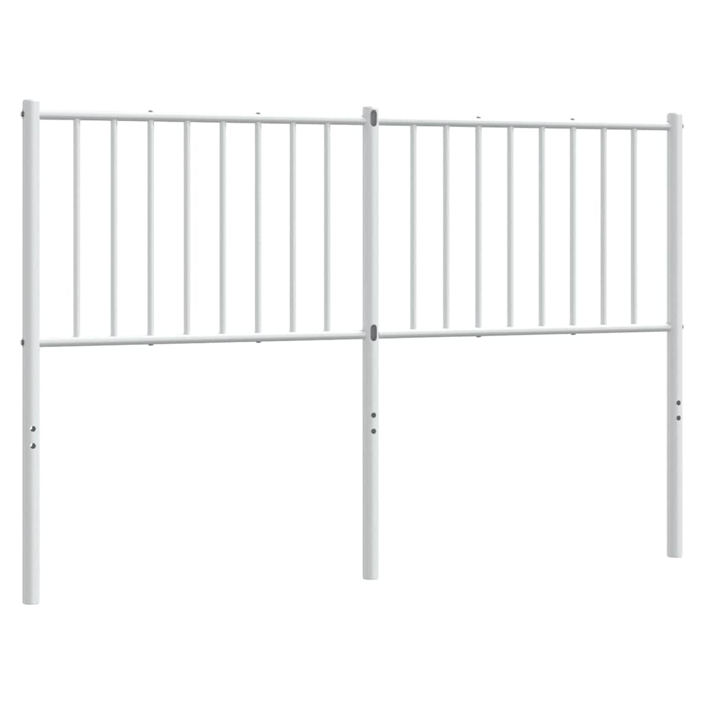 8720845722050_a_en_hd_1 vidaXL Metal Headboard White 137 cm Double - Image 2
