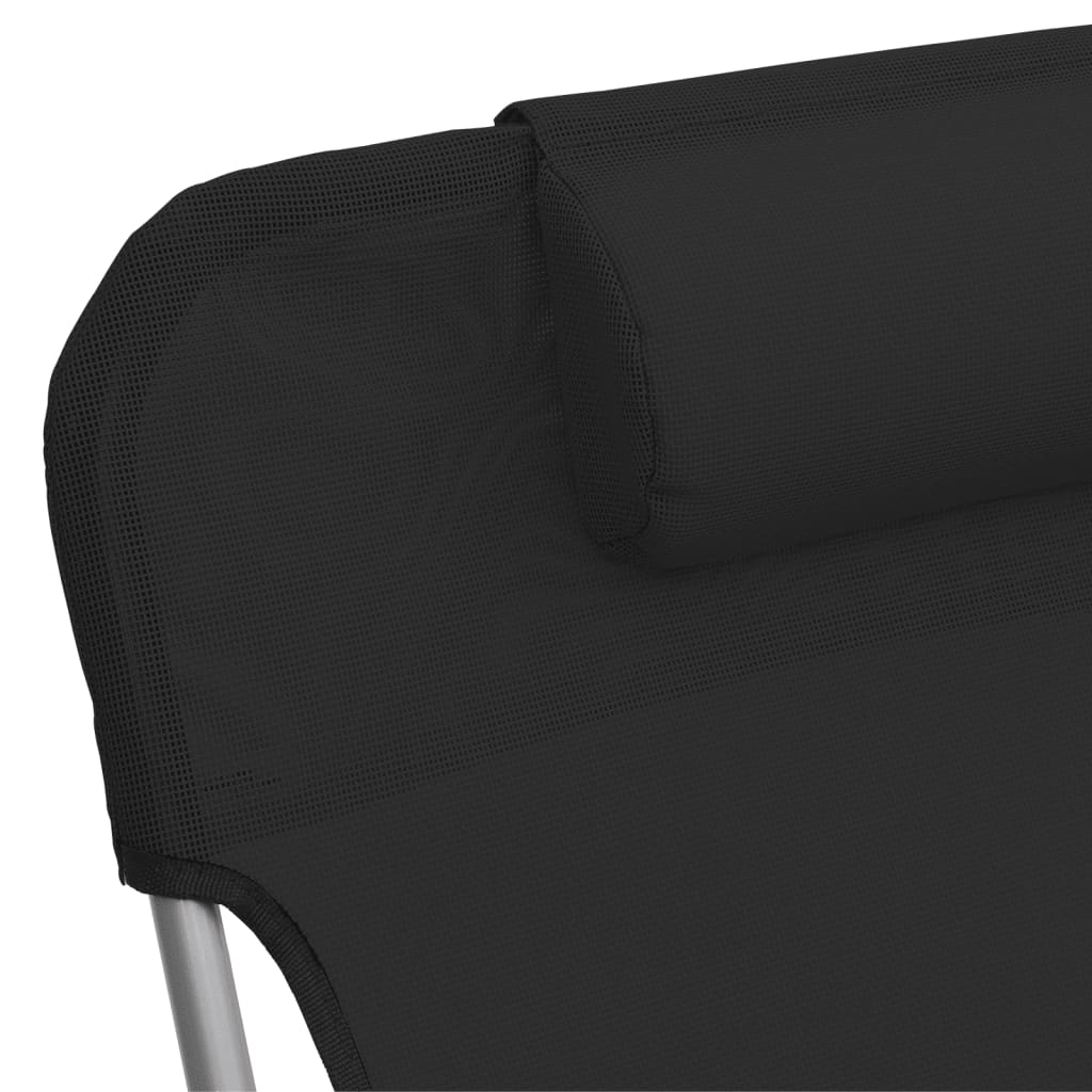 8720845722432_g_en_hd_7 vidaXL Folding Sun Loungers 2 pcs Black Textilene and Steel - Image 9