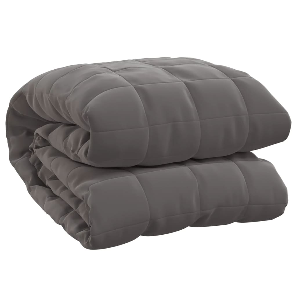 8720845723637_a_en_hd_1 vidaXL Weighted Blanket Grey 152x203 cm 11 kg Fabric - Image 2