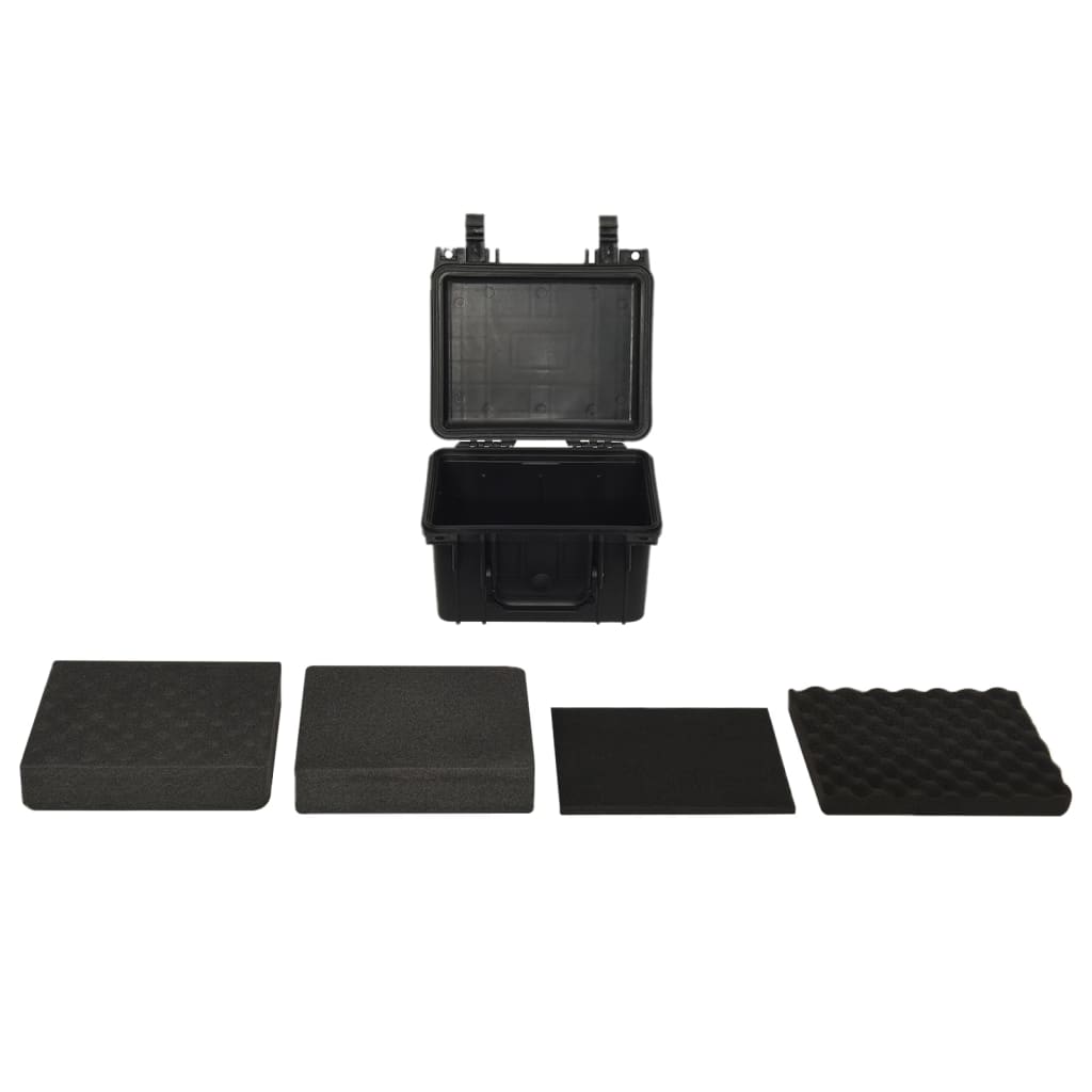 8720845724443_g_en_hd_1 vidaXL Portable Flight Case Black 27x25x18 cm PP - Image 2