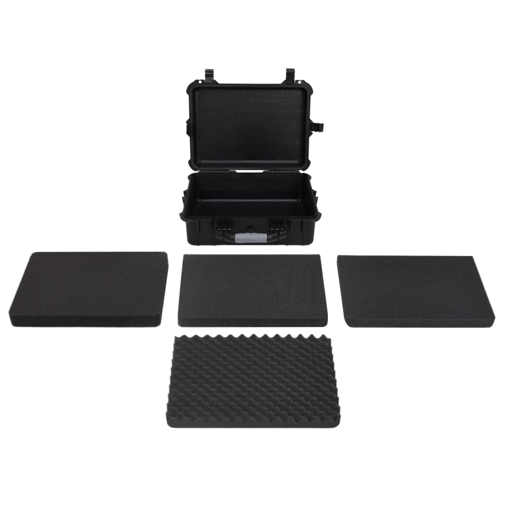 8720845724481_g_en_hd_1 vidaXL Portable Flight Case Black 52x40x19 cm PP - Image 2