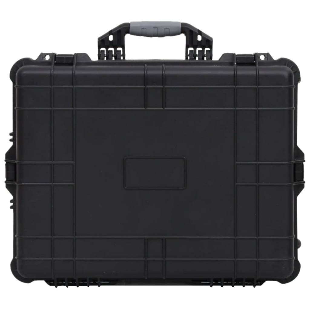8720845724498_g_en_hd_2 vidaXL Wheeled Flight Case Black 63x50x23 cm PP - Image 3
