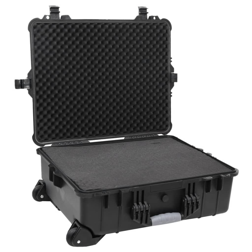 8720845724498_g_en_hd_3 vidaXL Wheeled Flight Case Black 63x50x23 cm PP - Image 4