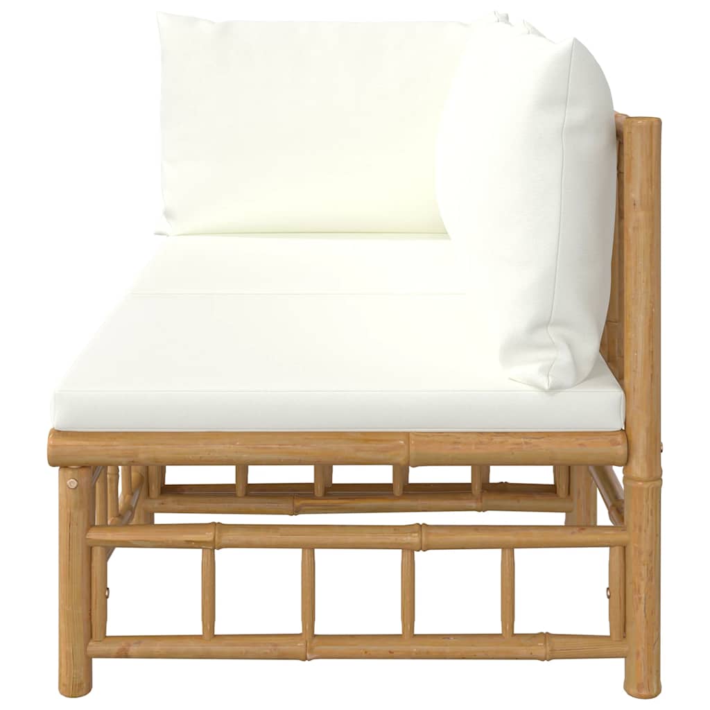 8720845725624_g_en_hd_2 vidaXL 2 Piece Garden Lounge Set with Cream White Cushions Bamboo - Image 4