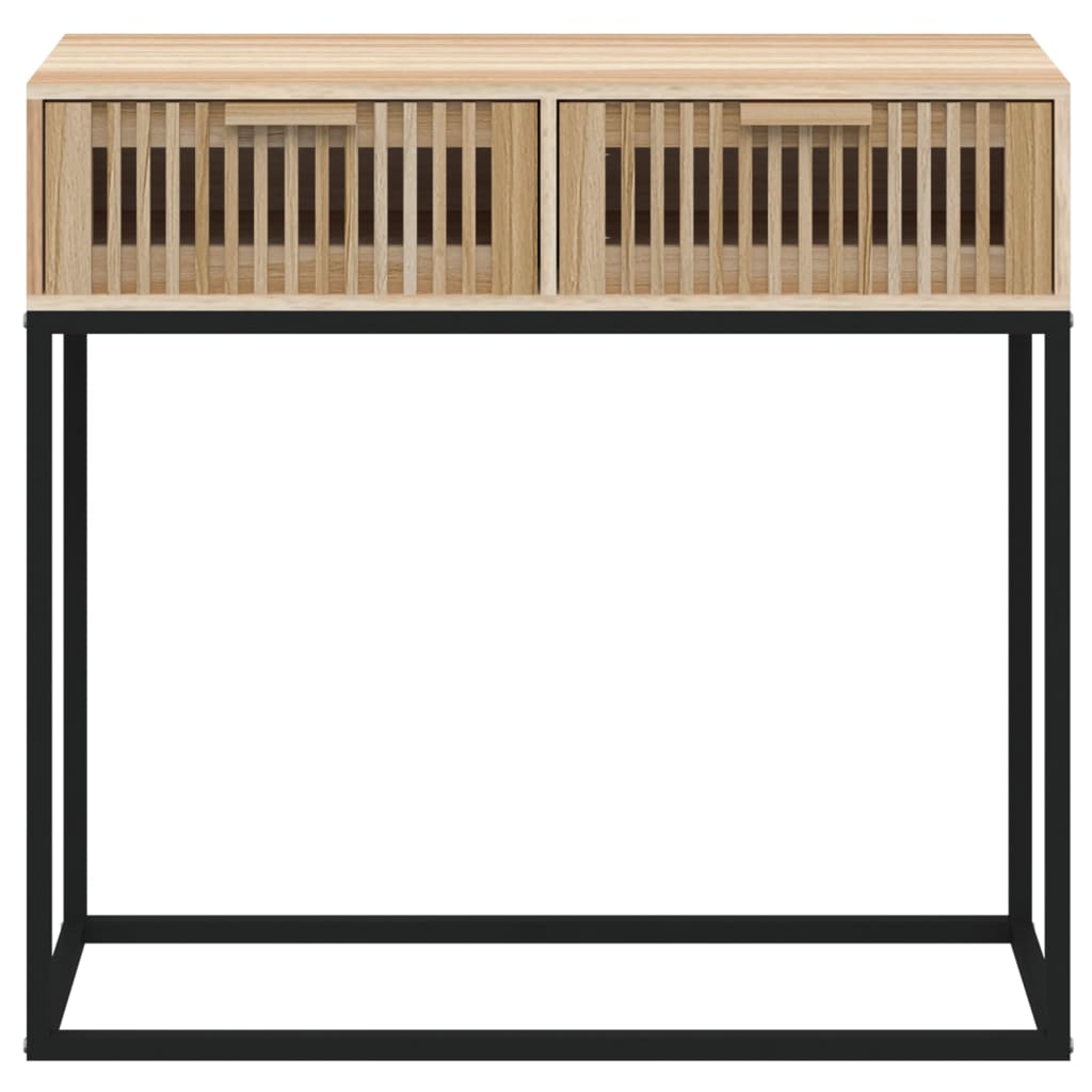 8720845726171_g_en_hd_2 vidaXL Console Table 80x30x75 cm Engineered Wood and Iron - Image 5