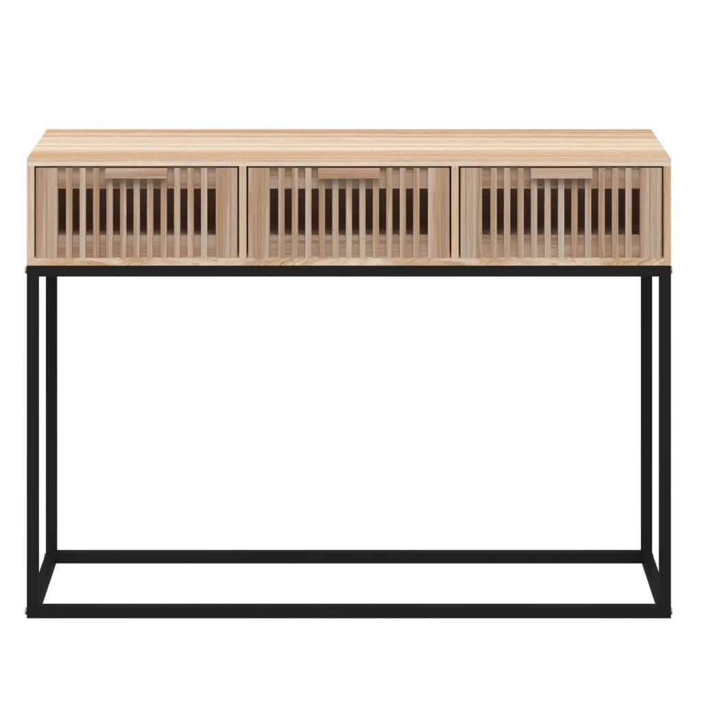 8720845726201_g_en_hd_2 vidaXL Console Table 105x30x75 cm Engineered Wood and Iron - Image 5