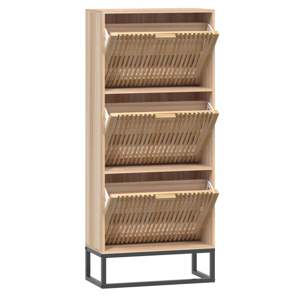 8720845726416_g_en_hd_6 vidaXL Shoe Cabinet 52x25x120 cm Engineered Wood - Image 9