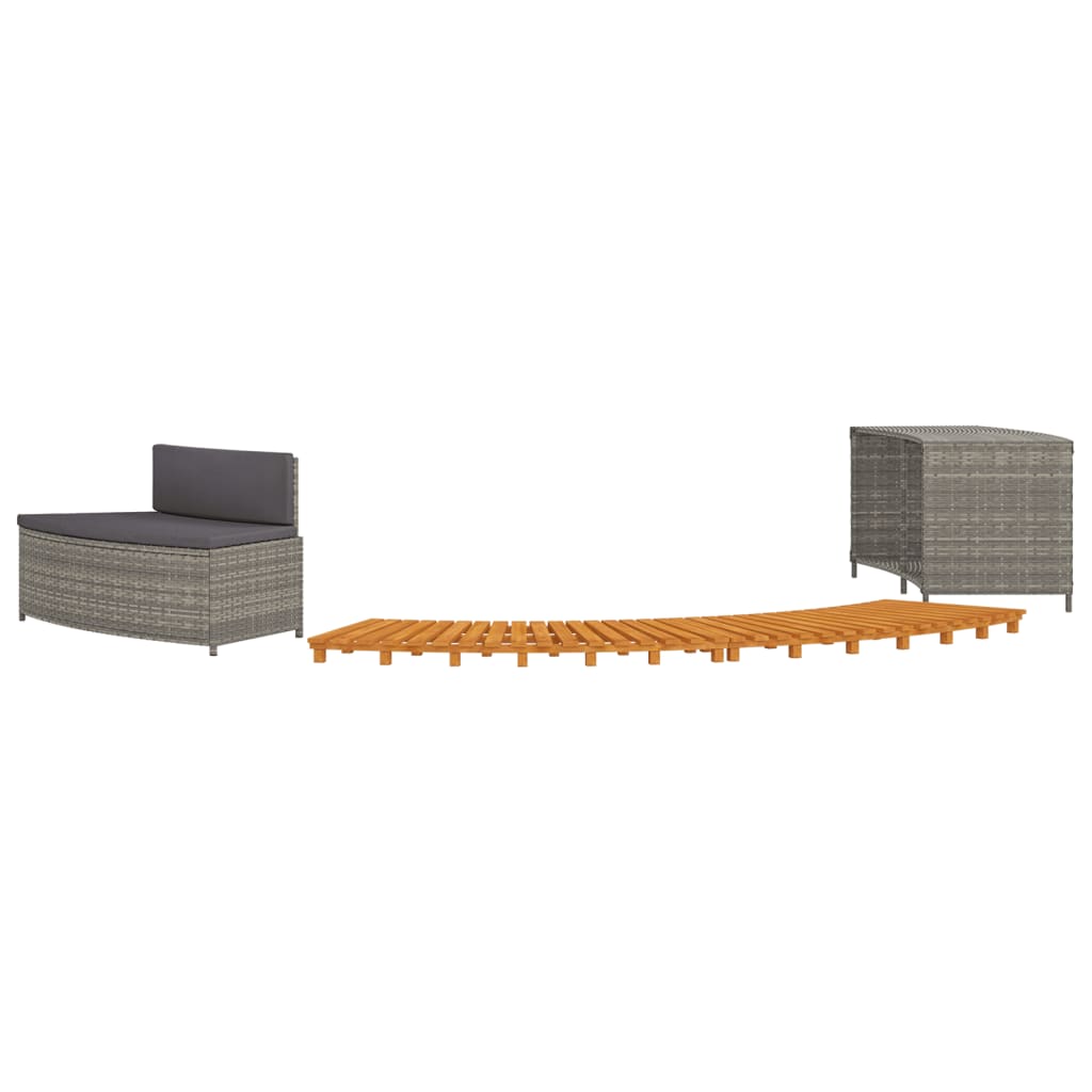 8720845726911_a_en_hd_1 vidaXL Hot Tub Surround Grey Poly Rattan and Solid Wood Acacia - Image 2