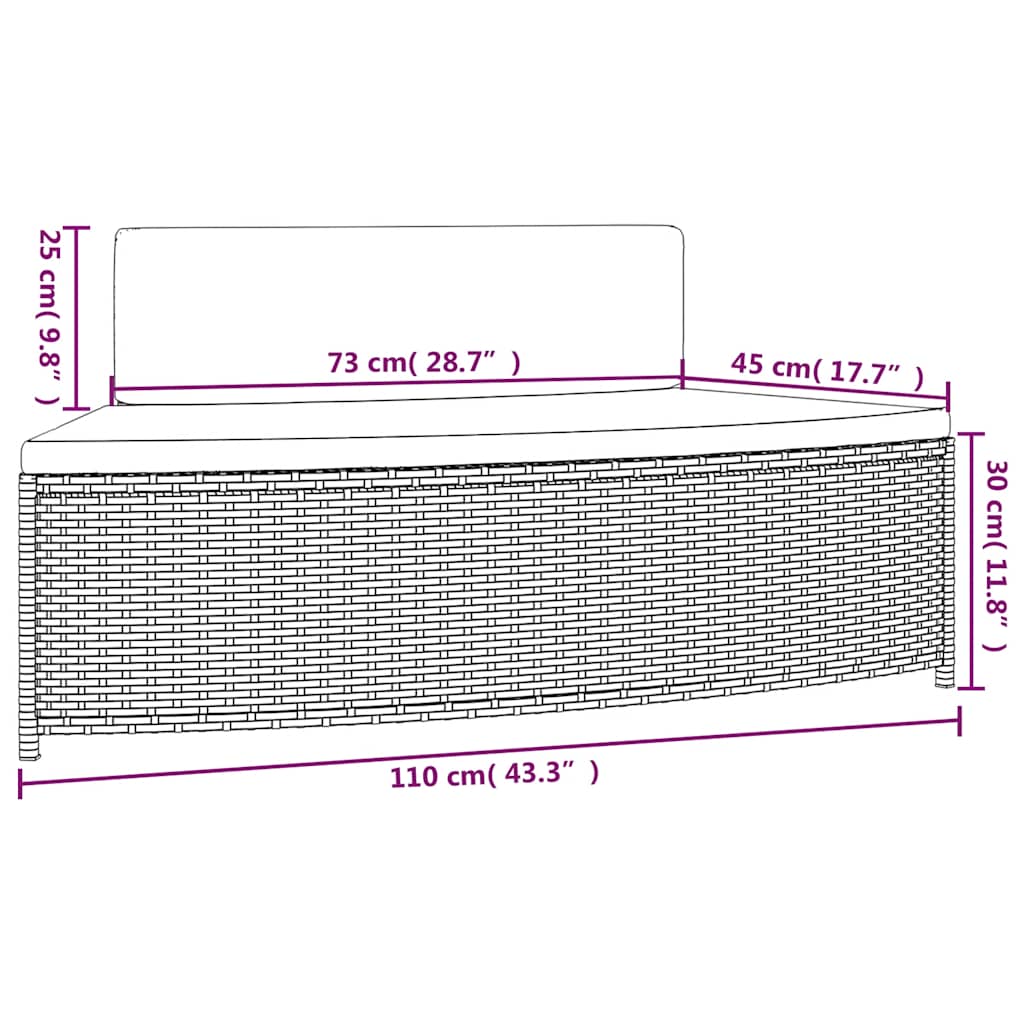 8720845726942_g_en_hd_8 vidaXL Spa Benches with Cushions 2 pcs Grey Poly Rattan - Image 10