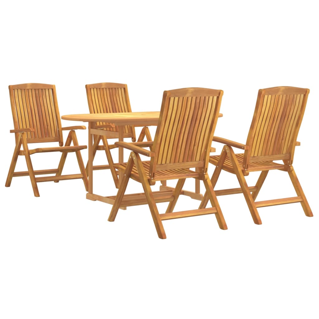 8720845729547_g_en_hd_1 vidaXL 5 Piece Garden Dining Set Solid Wood Teak - Image 3