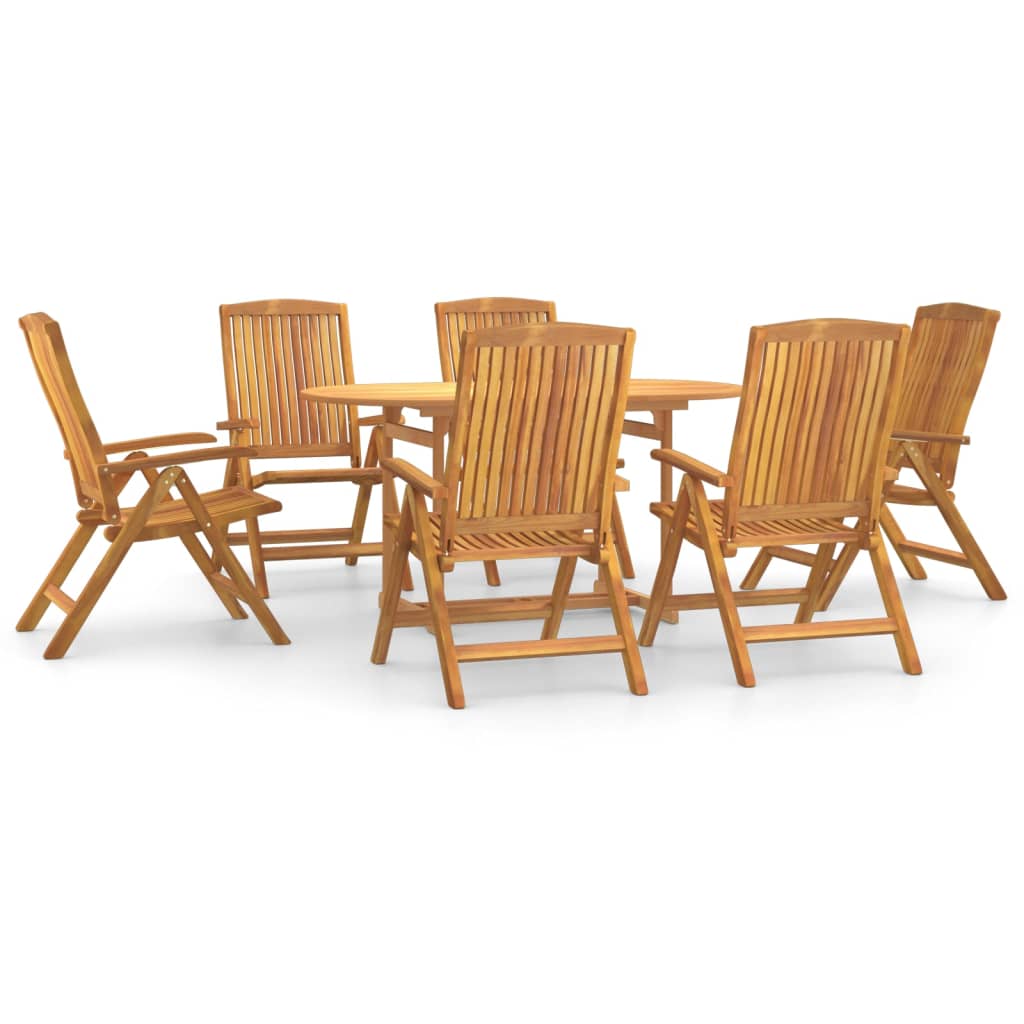 8720845729554_a_en_hd_1 vidaXL 7 Piece Garden Dining Set Solid Wood Teak - Image 2