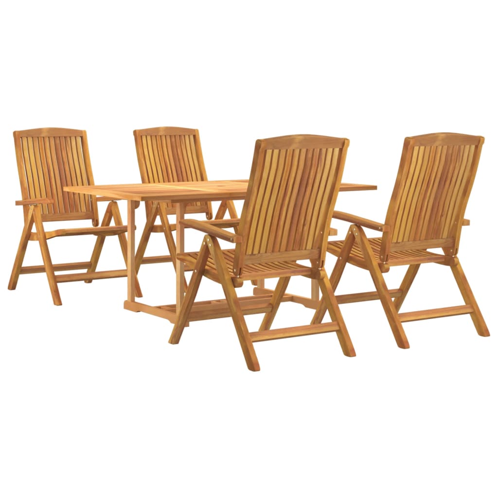 8720845729561_g_en_hd_1 vidaXL 5 Piece Garden Dining Set Solid Wood Teak - Image 3