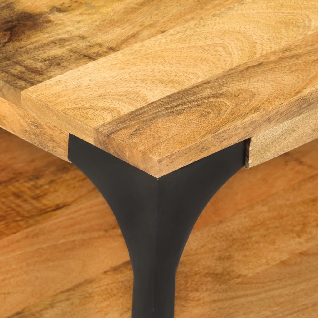 8720845730710_g_en_hd_4 vidaXL 2-Layer Coffee Table 100x55x38 cm Solid Wood Mango and Steel - Image 5
