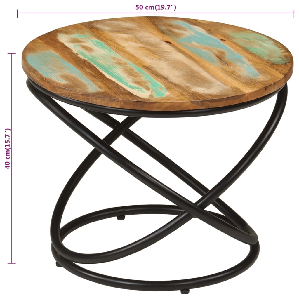 8720845730758_g_en_hd_7 vidaXL Coffee Table Ø50x40 cm Solid Wood Reclaimed and Steel - Image 8
