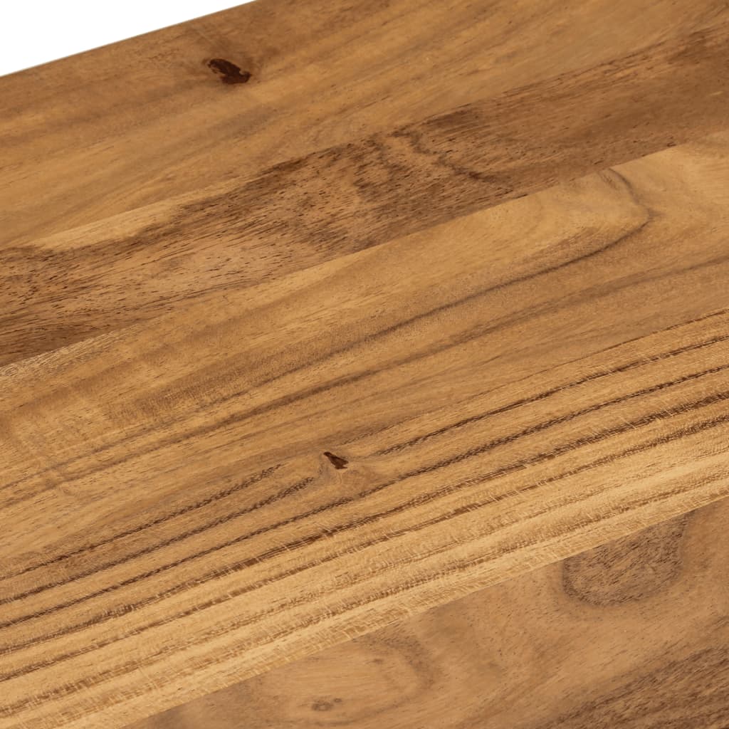 8720845731090_g_en_hd_5 vidaXL Dining Bench 110x40x46 cm Solid Wood Acacia and Steel - Image 6