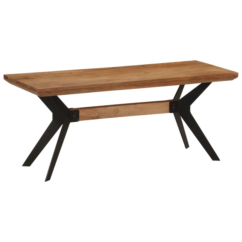 8720845731090_g_en_hd_9 vidaXL Dining Bench 110x40x46 cm Solid Wood Acacia and Steel - Image 10