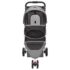vidaXL Folding Dog Stroller Grey 80x46x98 cm Oxford Fabric - Image 4
