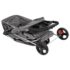 vidaXL Folding Dog Stroller Grey 80x46x98 cm Oxford Fabric - Image 8