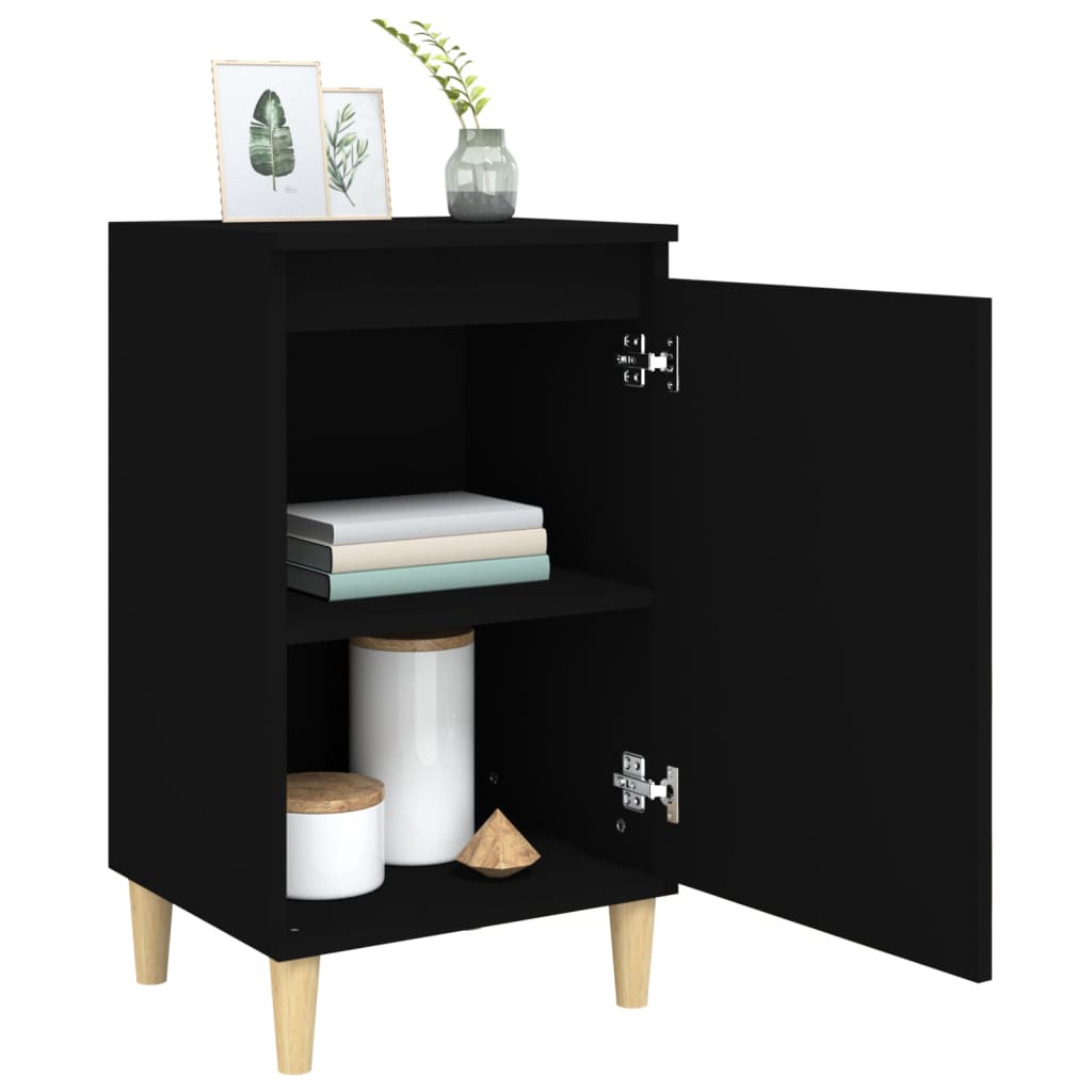 8720845737207_g_en_hd_2 vidaXL Bedside Cabinet Black 40x35x70 cm Engineered Wood - Image 5