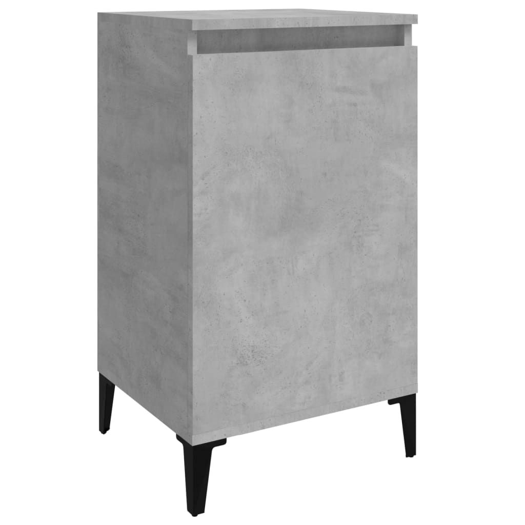 8720845737429_a_en_hd_1 vidaXL Bedside Cabinet Concrete Grey 40x35x70 cm Engineered Wood - Image 2