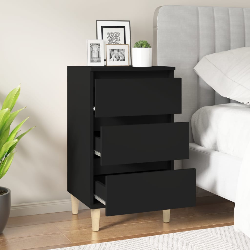 8720845737511_g_en_hd_1 vidaXL Bedside Cabinet Black 40x35x70 cm Engineered Wood - Image 4