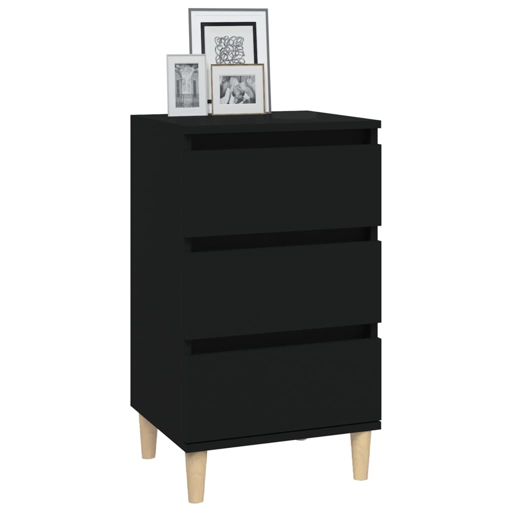 8720845737511_g_en_hd_2 vidaXL Bedside Cabinet Black 40x35x70 cm Engineered Wood - Image 5