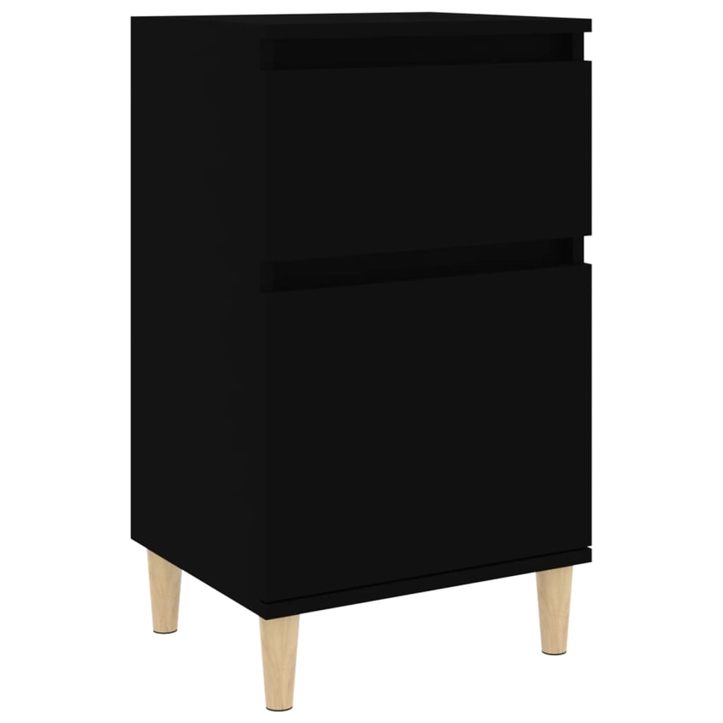 8720845737849_a_en_hd_1 vidaXL Bedside Cabinet Black 40x35x70 cm - Image 2