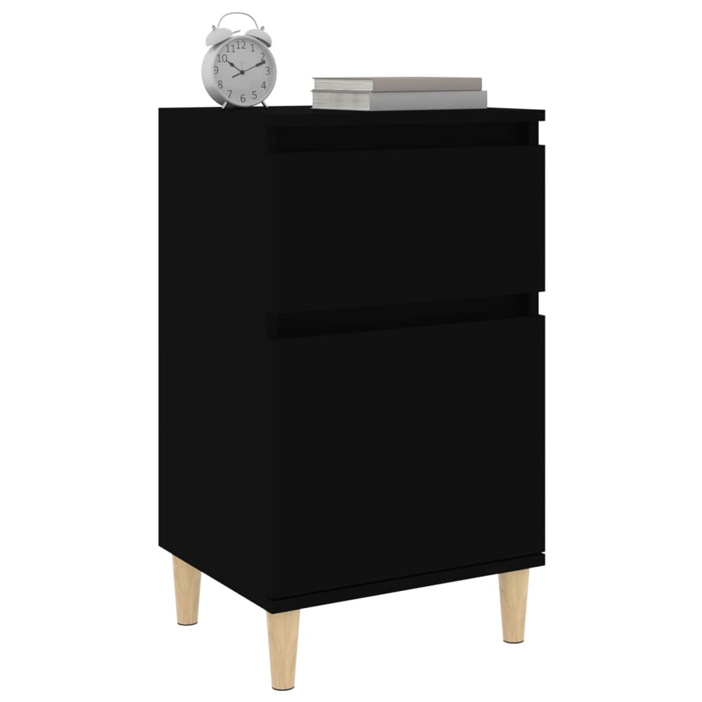 8720845737849_g_en_hd_2 vidaXL Bedside Cabinet Black 40x35x70 cm - Image 5