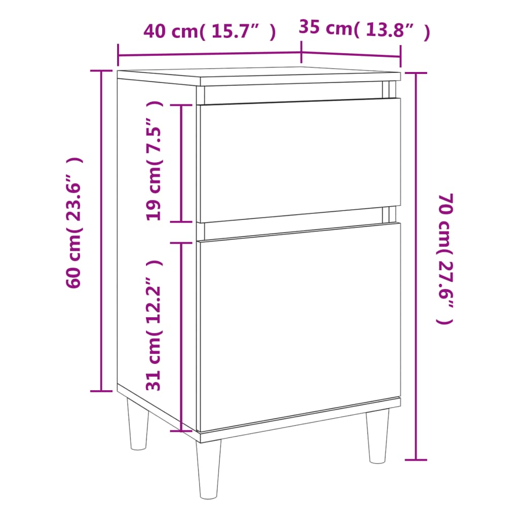8720845737849_g_en_hd_9 vidaXL Bedside Cabinet Black 40x35x70 cm - Image 12