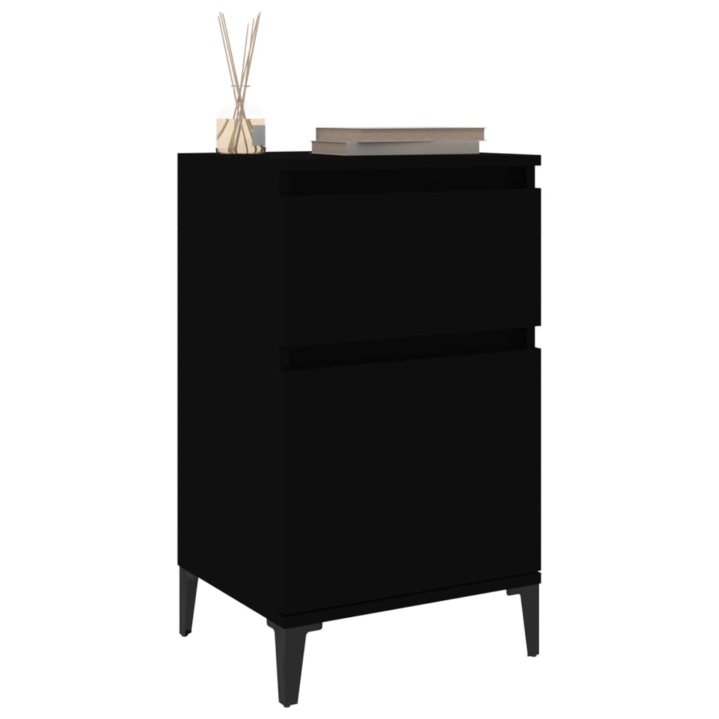 8720845738006_g_en_hd_2 vidaXL Bedside Cabinet Black 40x35x70 cm - Image 5